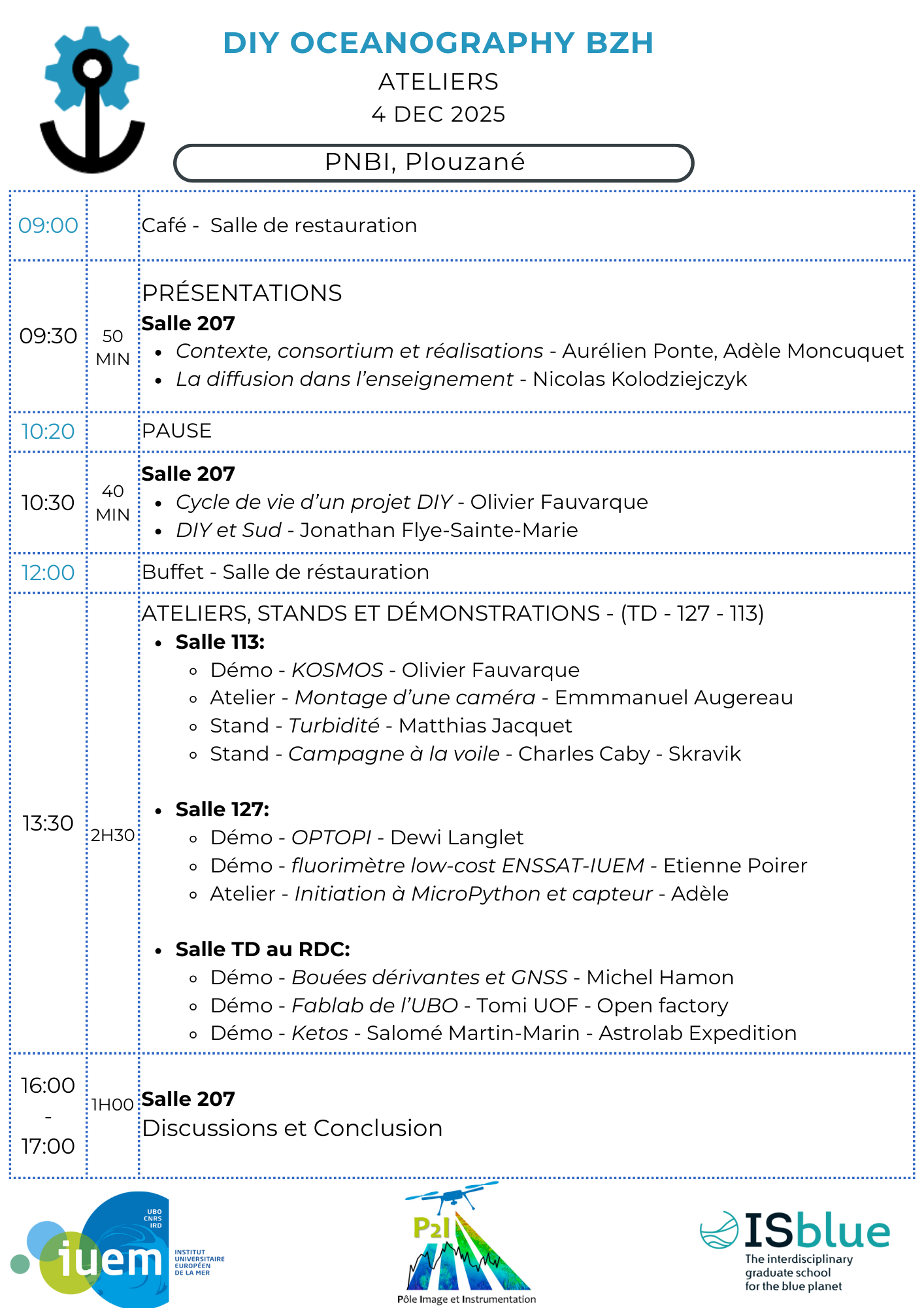 Workshop Program